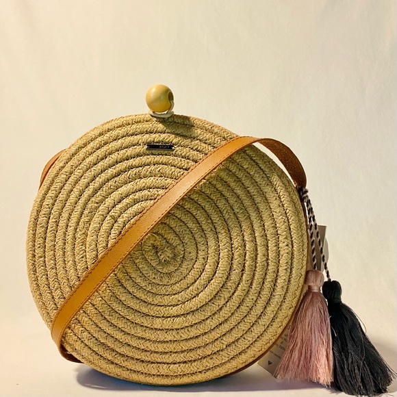 Roxy Collaboration crossbody straw bag - Picture 3 of 7